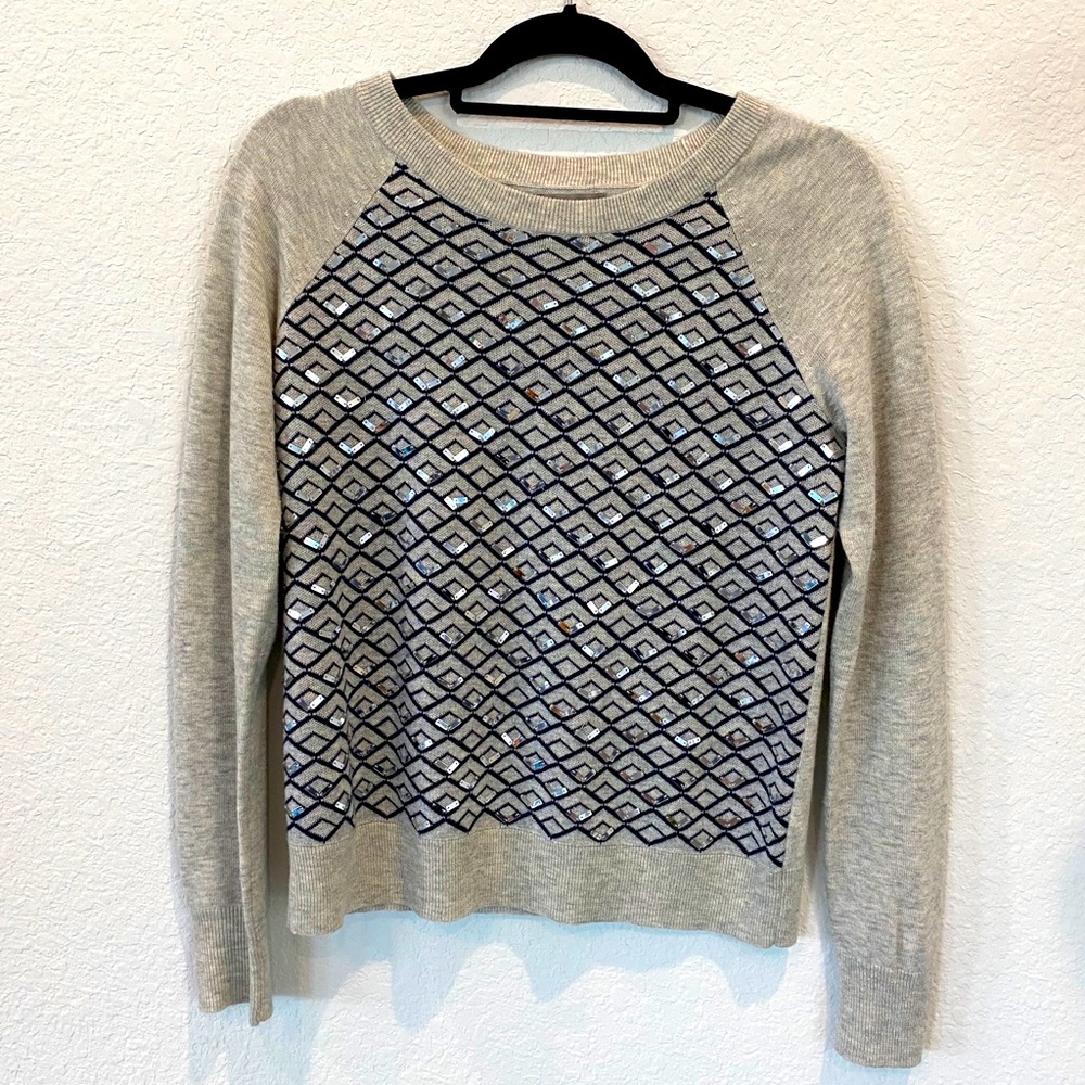 Banana Republic Beaded Sweater